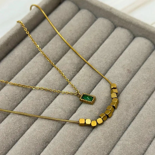 Verde Layered Necklace