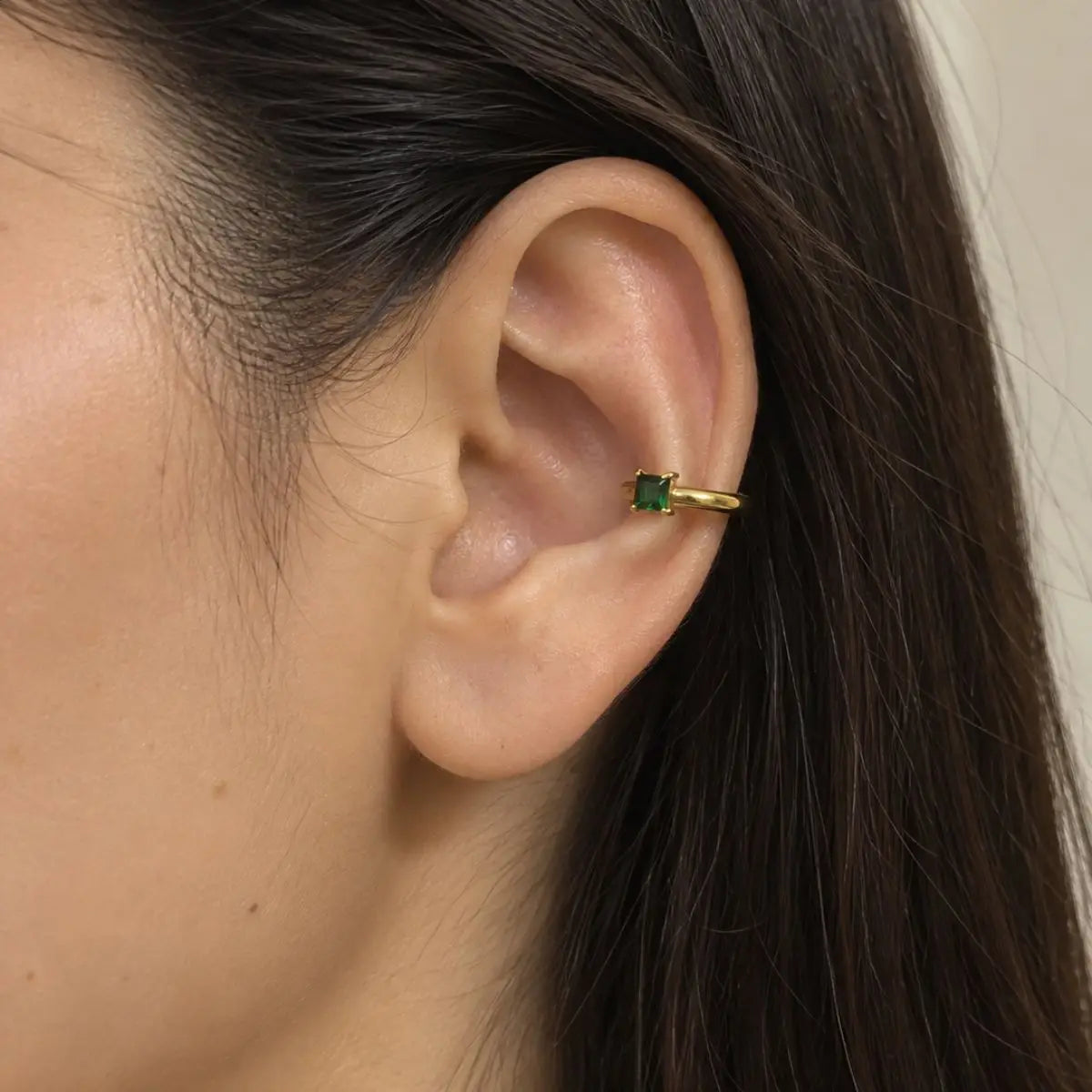 Green Clasp Cuff