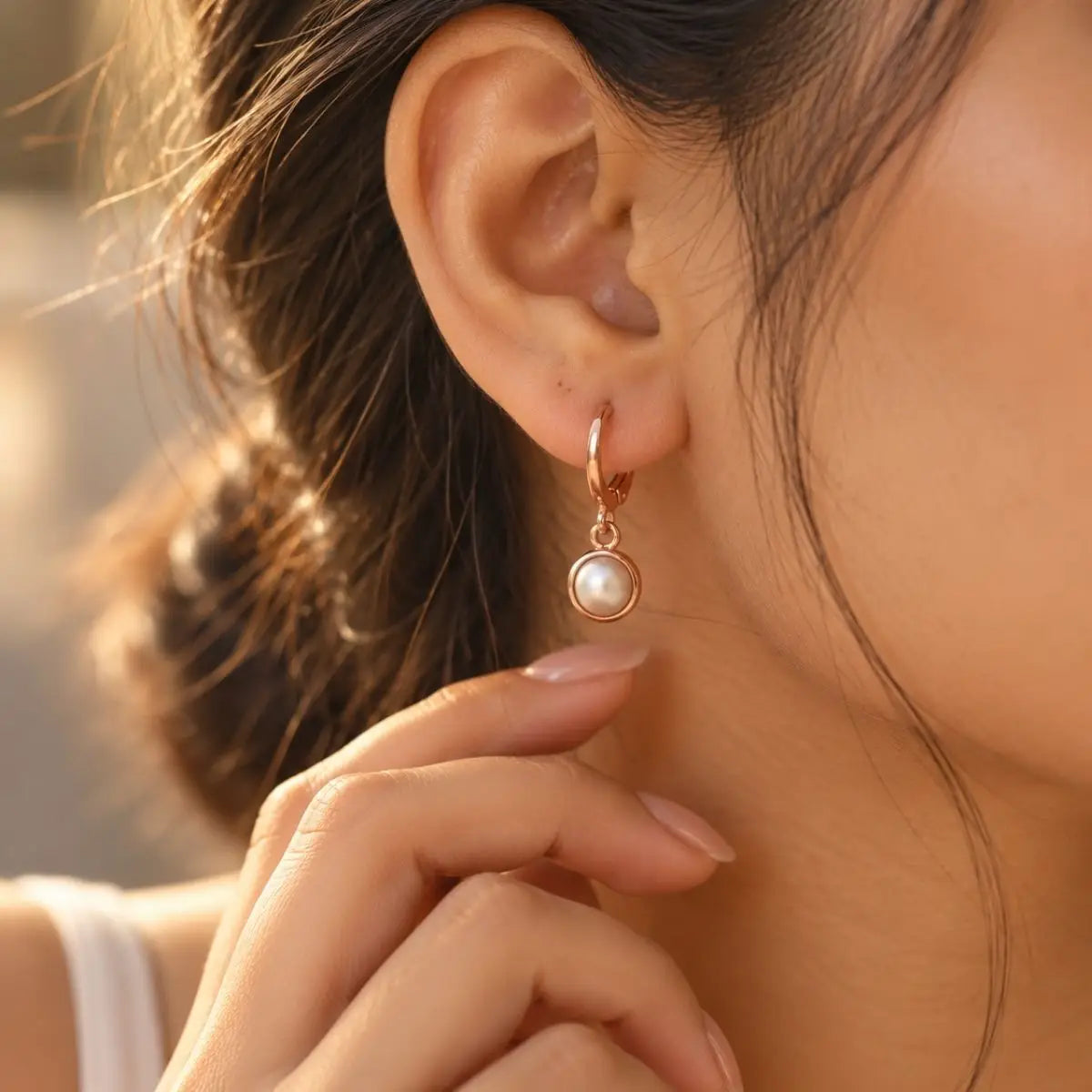 Perla Drops (Rose Gold)