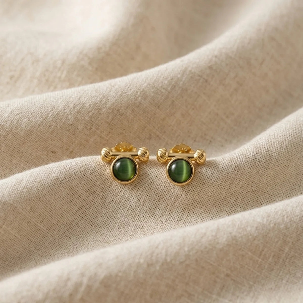Moss Glow Studs