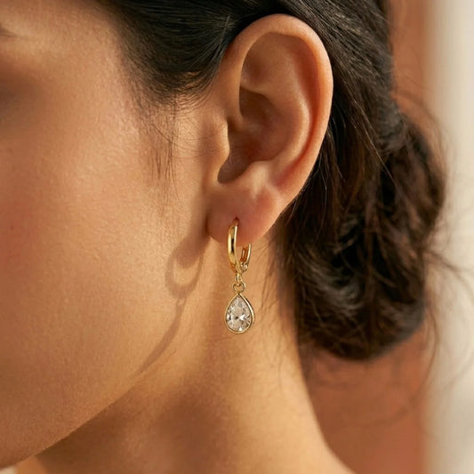 Classic Crystal Drops (Gold)