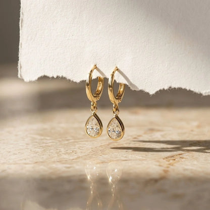 Classic Crystal Drops (Gold)